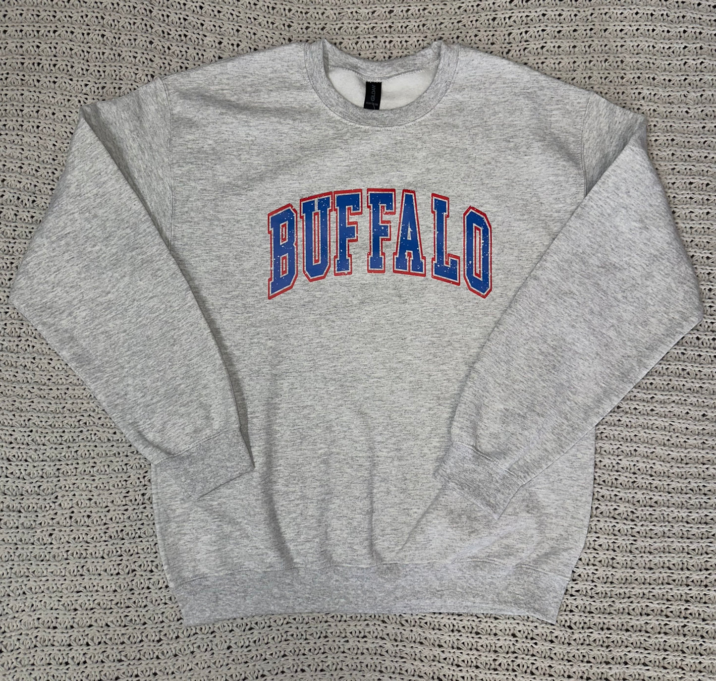 Buffalo Ash Gray Crew
