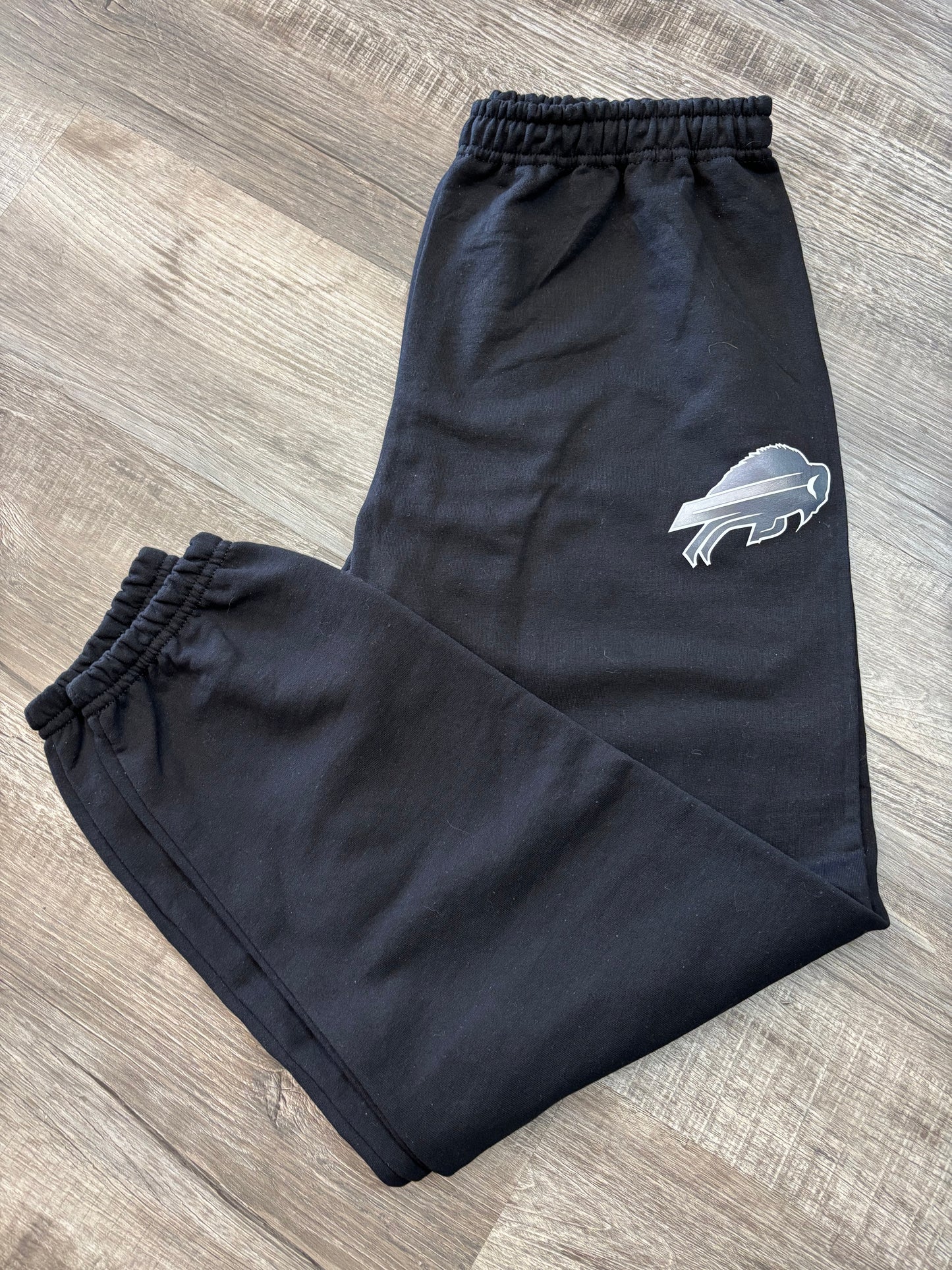 Black Hand Drawn Pants