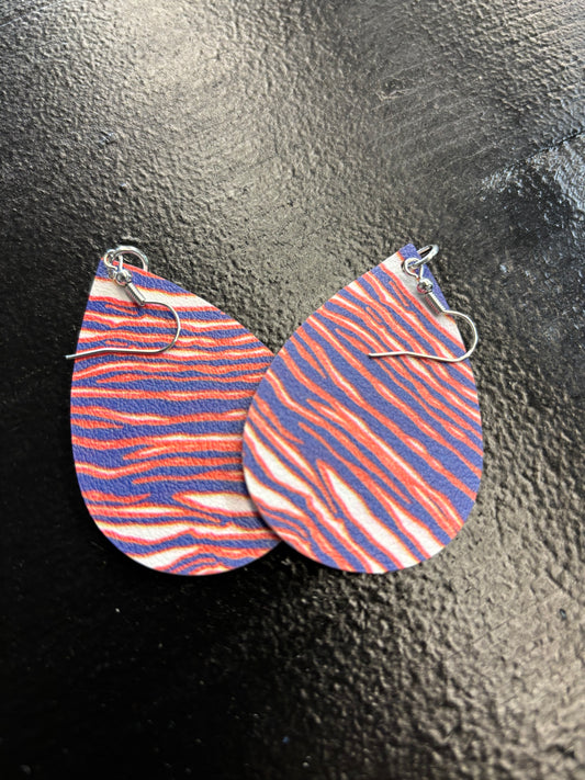 “DESTINY” Print Earrings