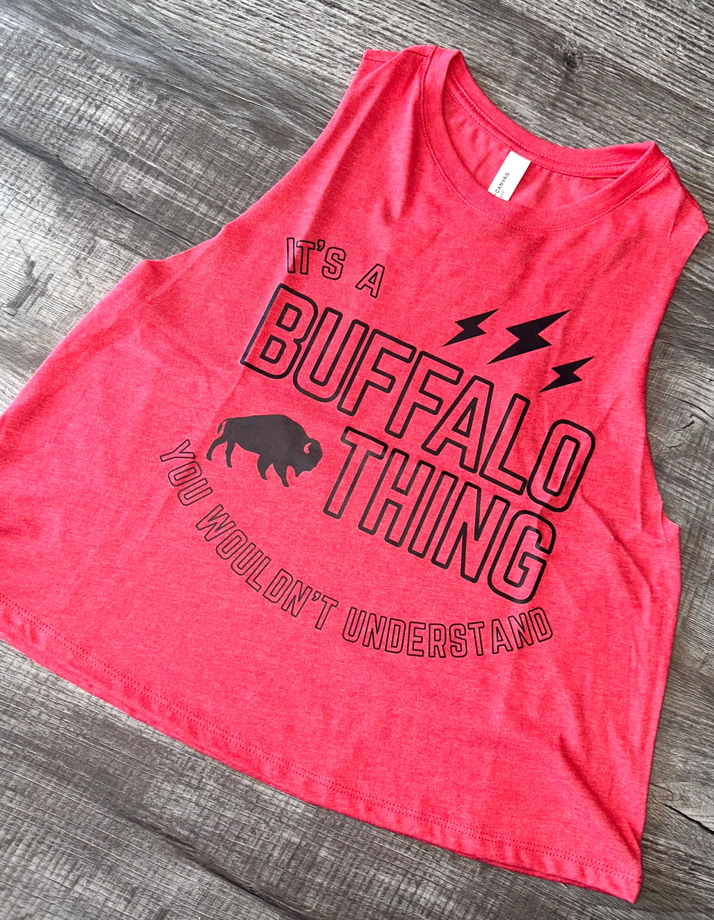 It’s a Buffalo thing tank