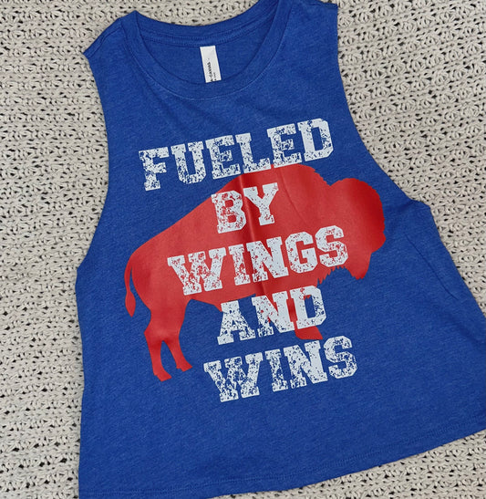 Fueled By Wings and Wins Tank