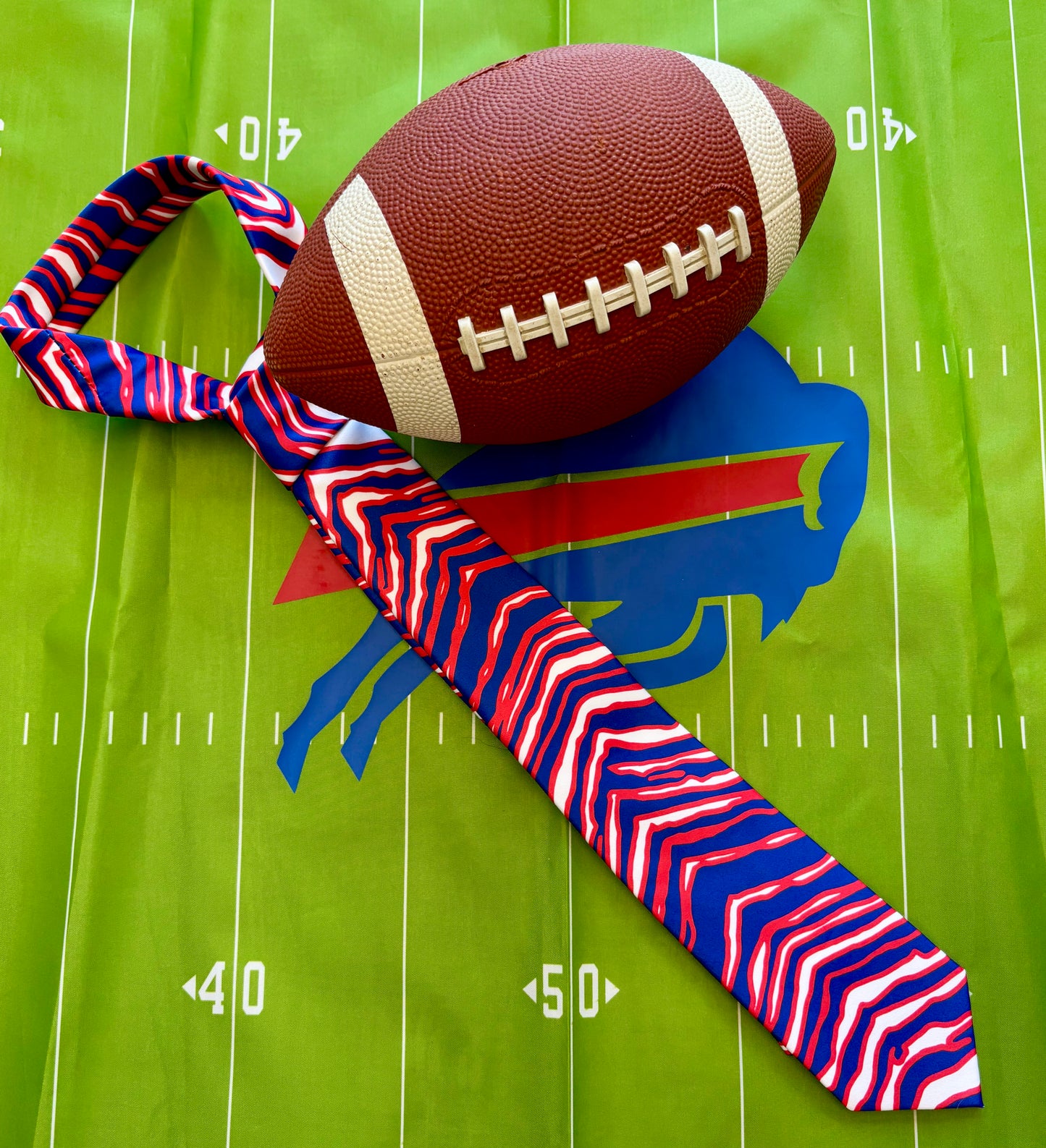 “DESTINY” Print Neck Tie