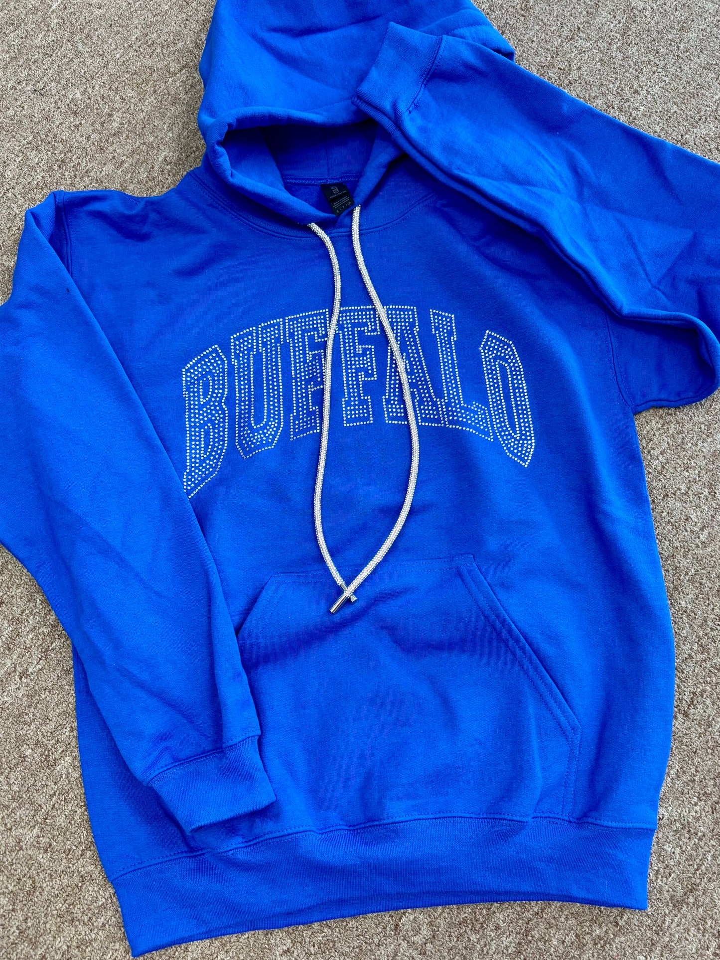 Buffalo Rhinestone Hoodie