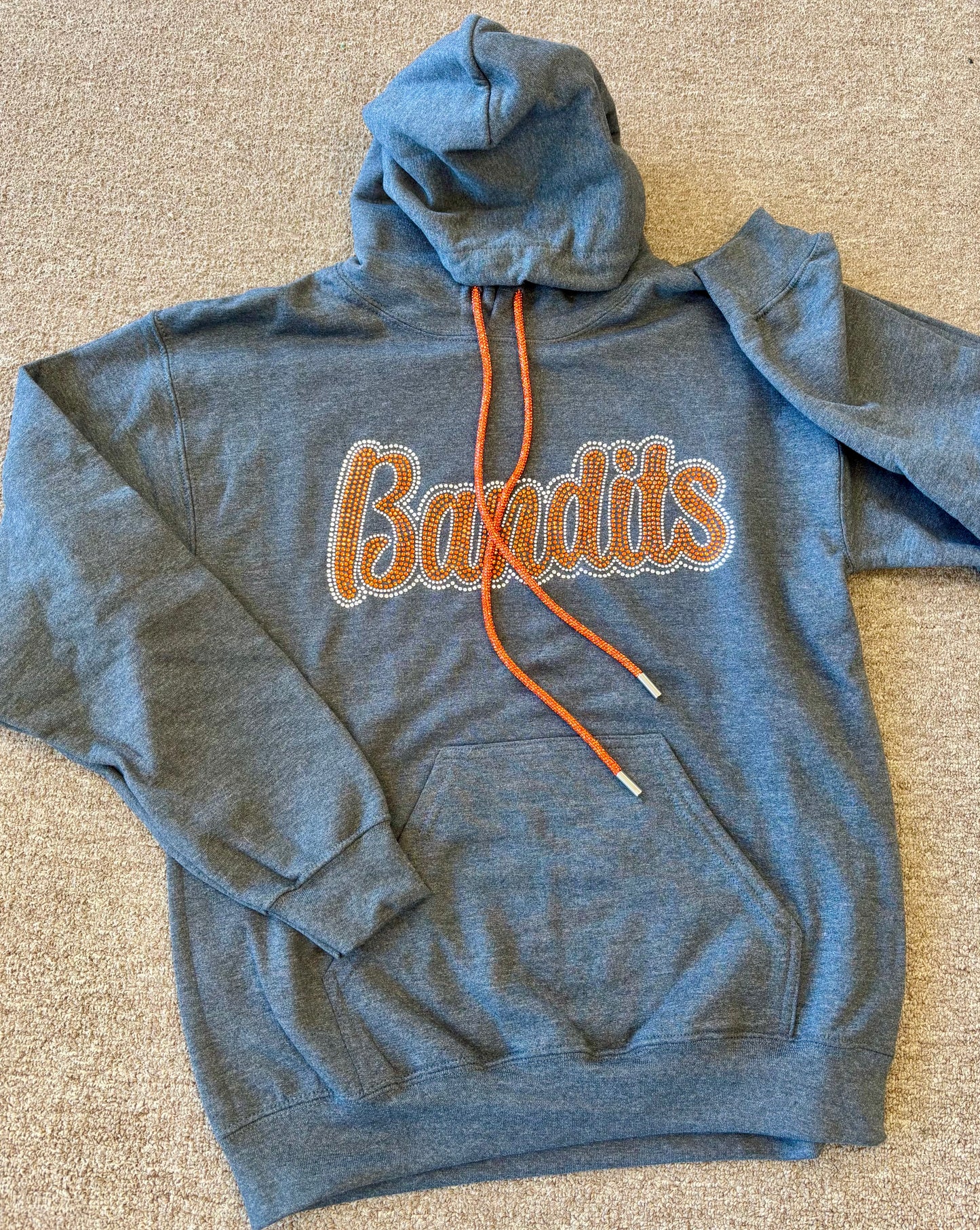 Buffalo Lacrosse Rhinestone Hoodie