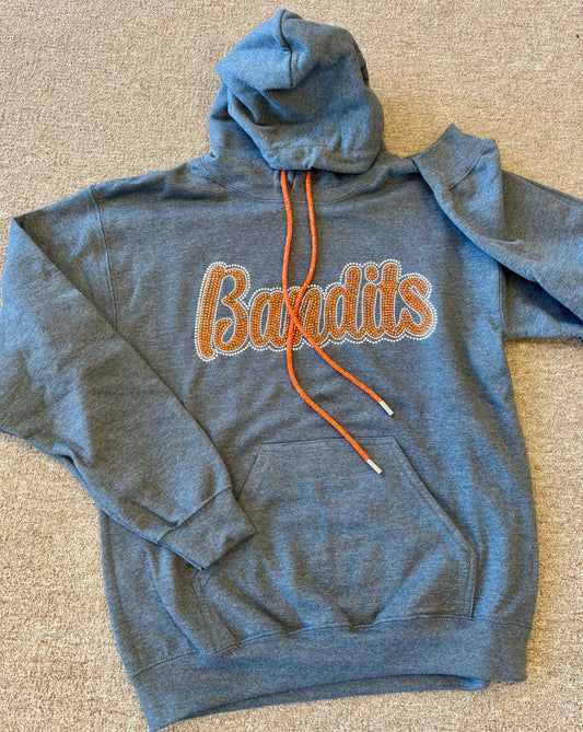Buffalo Lacrosse Rhinestone Hoodie