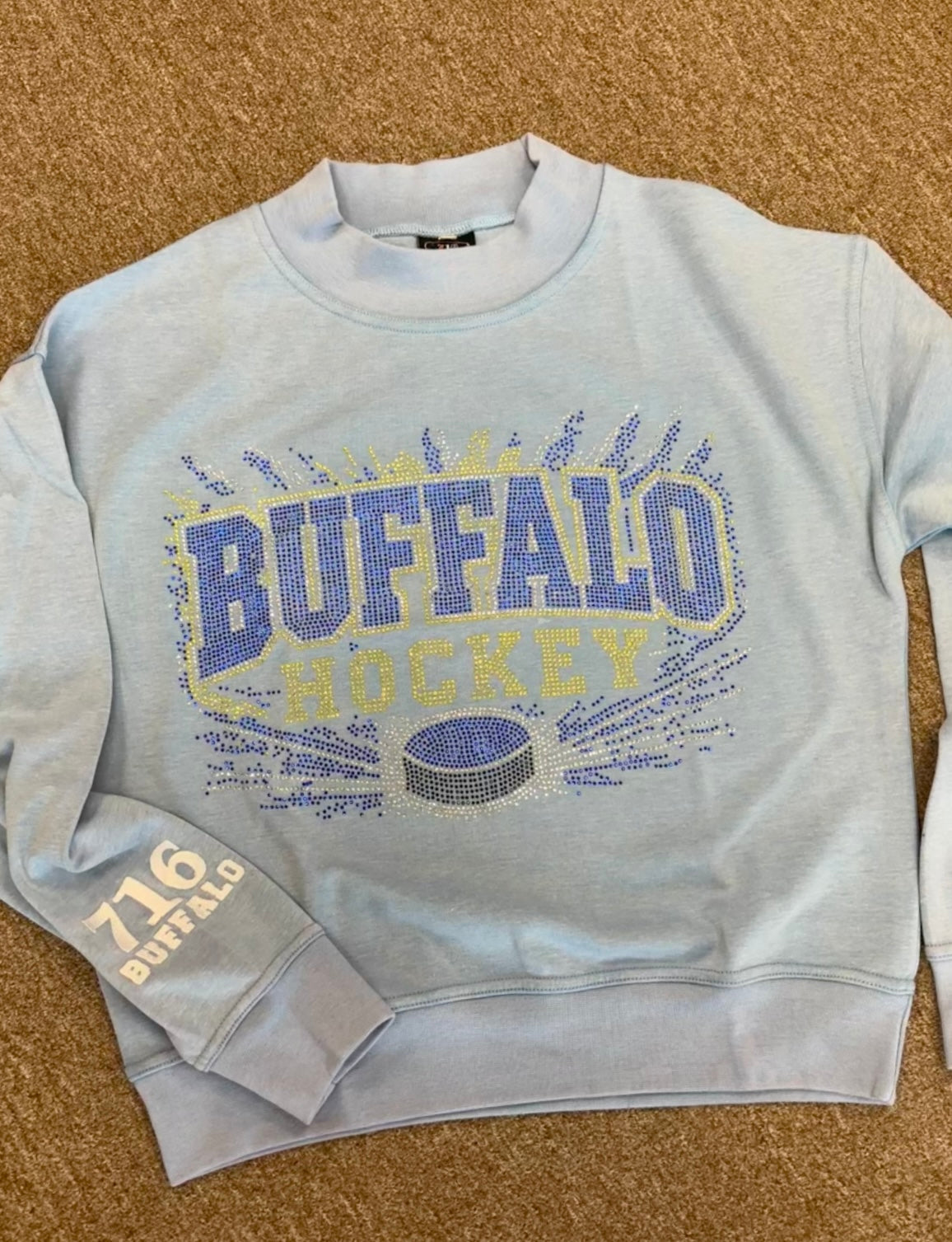 Buffalo Bling Mock Neck