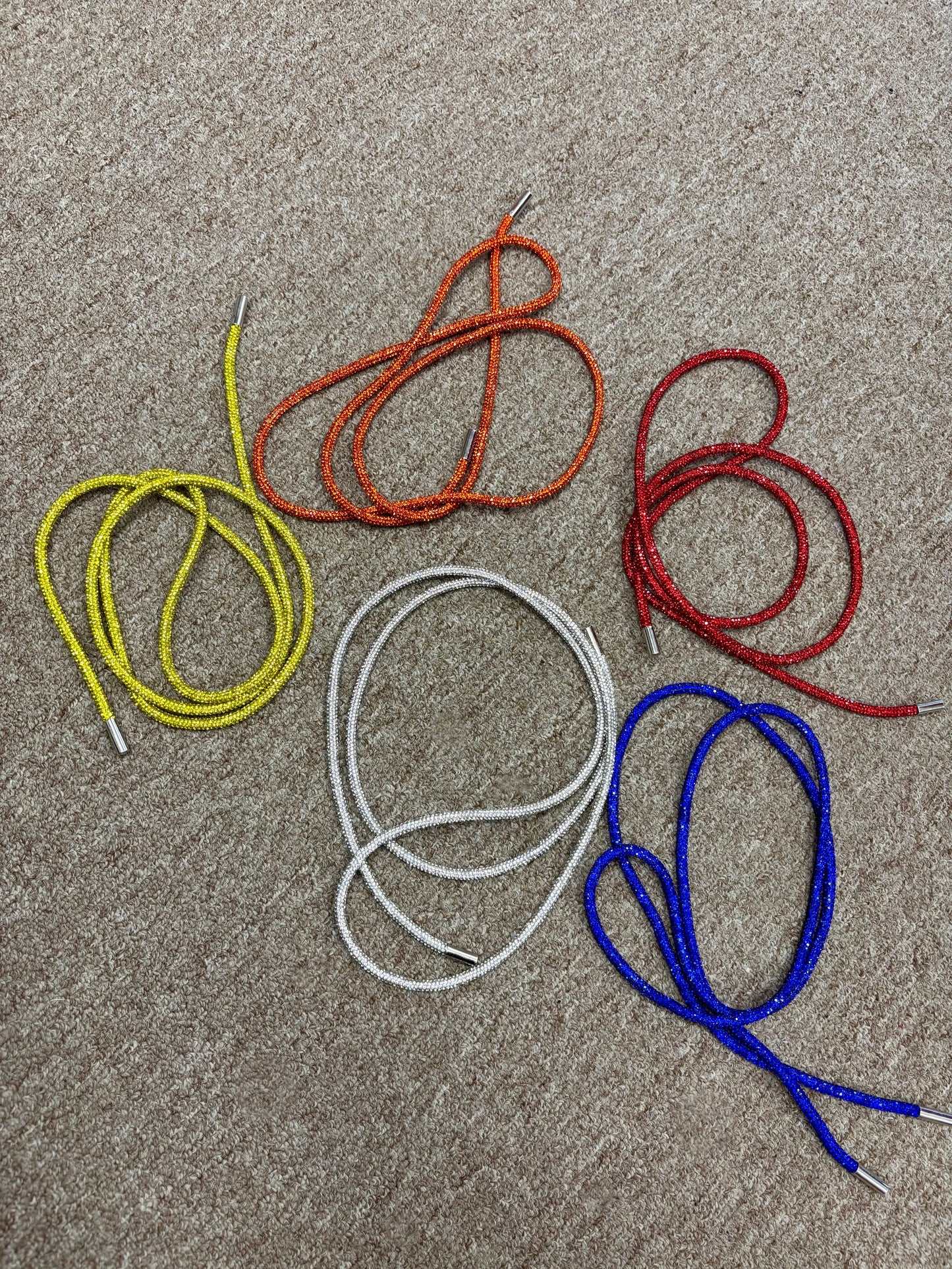 Rhinestone Hoodie Drawstring