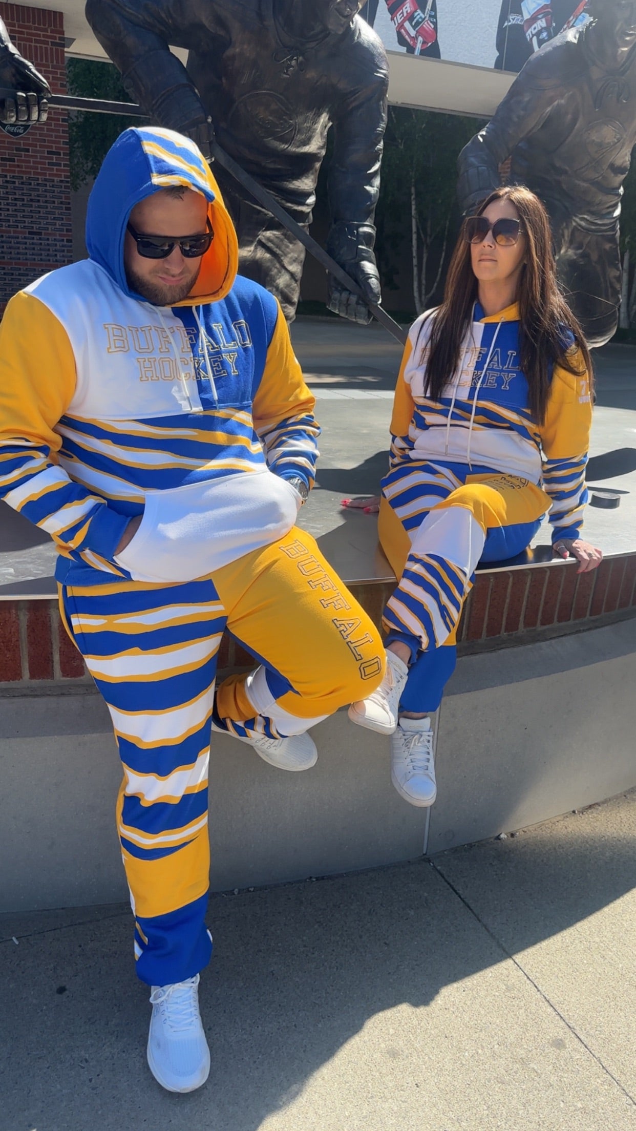 Color Block Hockey Sweatsuit